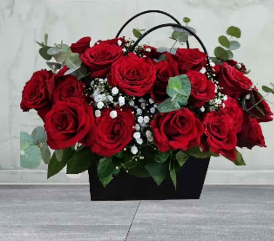 Bag Flowers Rose