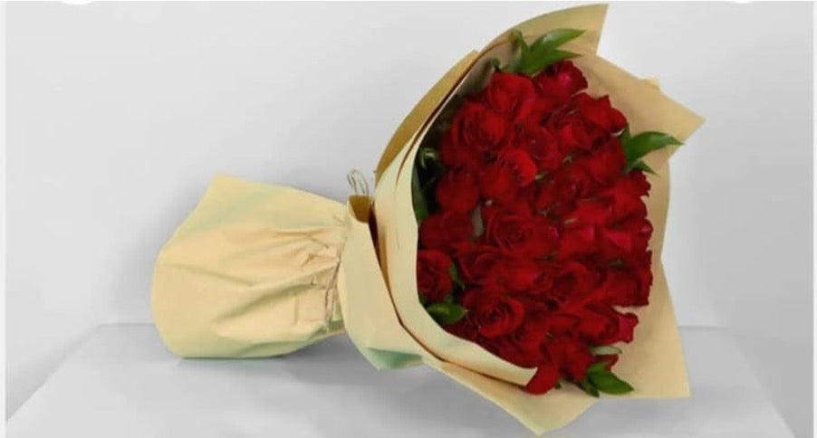 Bouquet Flowers - 50 Roses